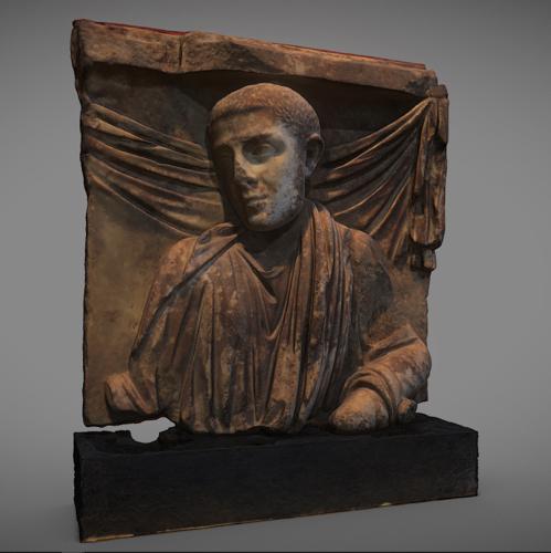 Fragment of sarcophagus bowl preview image